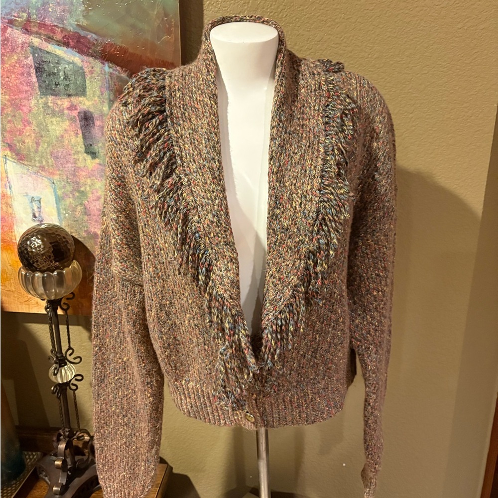House of Harlow 1960 Multicolor Cardigan (L)